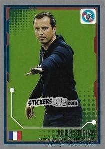 Cromo Julien Stéphan (Coach) - FOOT 2021-2022 - Panini