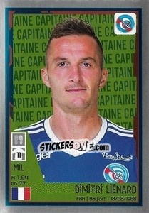 Sticker Dimitri Liénard (Capitaine) - FOOT 2021-2022 n. 456 - Panini