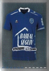 Cromo Maillot Domicile - FOOT 2021-2022 - Panini