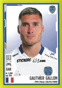 Figurina Gauthier Gallon - FOOT 2021-2022 - Panini