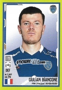 Sticker Giulian Biancone - FOOT 2021-2022 n. 462 - Panini