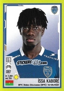 Figurina Issa Kaboré - FOOT 2021-2022 - Panini