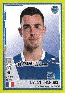 Sticker Dylan Chambost - FOOT 2021-2022 n. 469 - Panini