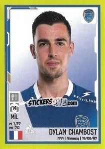 Figurina Dylan Chambost - FOOT 2021-2022 - Panini