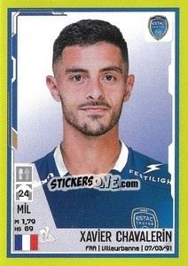 Cromo Xavier Chavalerin - FOOT 2021-2022 - Panini