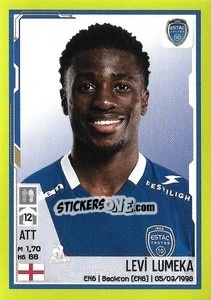 Figurina Levi Lumeka - FOOT 2021-2022 - Panini