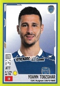 Sticker Yoann Touzghar - FOOT 2021-2022 n. 478 - Panini