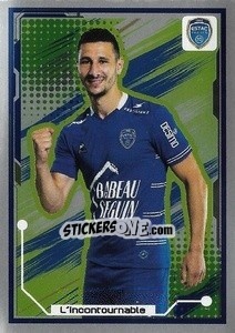 Sticker Yoann Touzghar (l'Incontournable) - FOOT 2021-2022 n. 481 - Panini