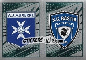 Sticker Logo 489A/B - FOOT 2021-2022 - Panini