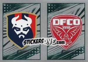 Sticker 495A/B - FOOT 2021-2022 n. 495 - Panini