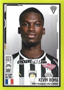 Figurina Kévin Boma - FOOT 2021-2022 - Panini