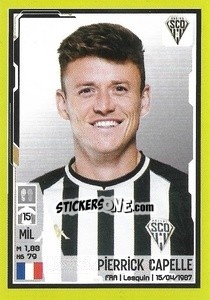 Sticker Pierrick Capelle - FOOT 2021-2022 n. 13 - Panini