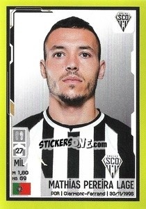 Figurina Mathias Pereira Lage - FOOT 2021-2022 - Panini