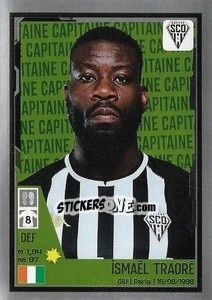 Sticker Ismael Traoré (Capitaine) - FOOT 2021-2022 - Panini