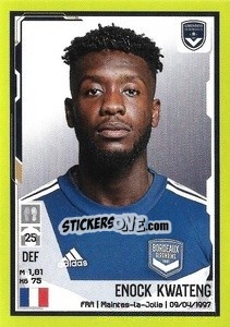Sticker Enock Kwateng - FOOT 2021-2022 n. 31 - Panini