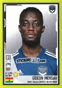 Sticker Gideon Mensah - FOOT 2021-2022 n. 33 - Panini
