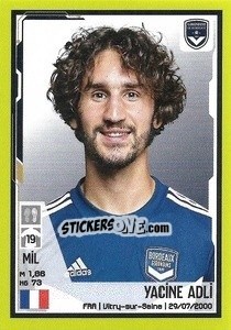 Figurina Yacine Adli - FOOT 2021-2022 - Panini