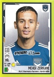Sticker Mehdi Zerkane - FOOT 2021-2022 n. 40 - Panini