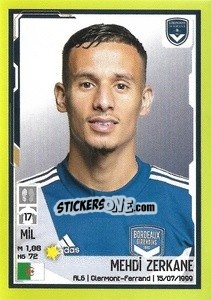 Figurina Mehdi Zerkane - FOOT 2021-2022 - Panini