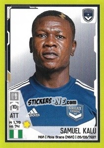 Figurina Samuel Kalu - FOOT 2021-2022 - Panini