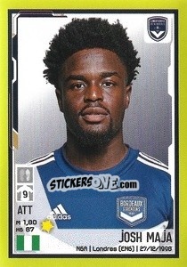 Sticker Josh Maja - FOOT 2021-2022 n. 44 - Panini