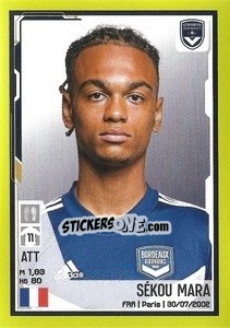 Cromo Sékou Mara - FOOT 2021-2022 n. 45 - Panini