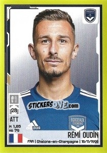 Cromo Rémi Oudin - FOOT 2021-2022 - Panini