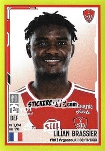 Sticker Lilian Brassier - FOOT 2021-2022 n. 55 - Panini