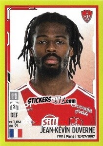 Sticker Jean-Kévin Duverne - FOOT 2021-2022 n. 56 - Panini