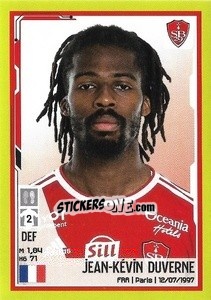 Cromo Jean-Kévin Duverne - FOOT 2021-2022 - Panini