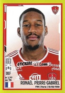 Sticker Ronael Pierre-Gabriel - FOOT 2021-2022 n. 59 - Panini
