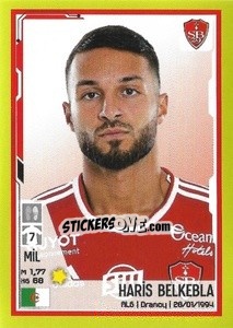 Sticker Haris Belkebla - FOOT 2021-2022 n. 62 - Panini