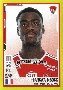 Sticker Hianga'a Mbock - FOOT 2021-2022 n. 65 - Panini