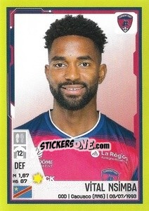 Sticker Vital N'Simba - FOOT 2021-2022 n. 81 - Panini