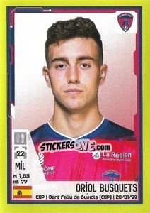 Sticker Oriol Busquets - FOOT 2021-2022 n. 87 - Panini