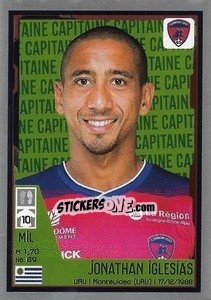 Cromo Jonathan Iglesias (Capitaine) - FOOT 2021-2022 - Panini