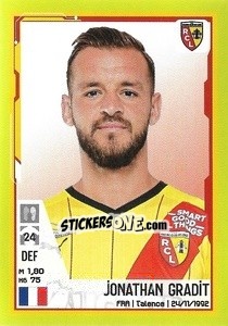 Cromo Jonathan Gradit - FOOT 2021-2022 - Panini