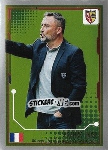 Figurina Franck Haise (Coach) - FOOT 2021-2022 - Panini