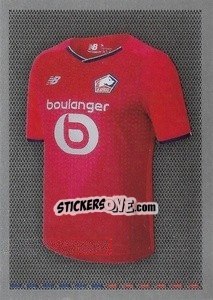 Sticker Maillot Domicile - FOOT 2021-2022 n. 124 - Panini