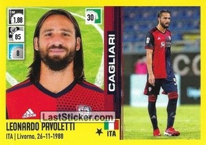 Cromo Leonardo Pavoletti - Calciatori 2021-2022 - Panini