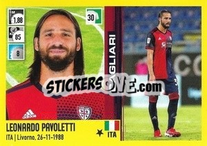 Cromo Leonardo Pavoletti - Calciatori 2021-2022 - Panini