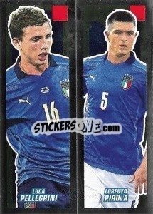 Sticker Luca Pellegrini / Lorenzo Pirola - Calciatori 2021-2022 - Panini