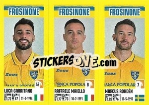 Figurina Luca Garritano / Raffaele Maiello / Marcus Rohdén - Calciatori 2021-2022 - Panini