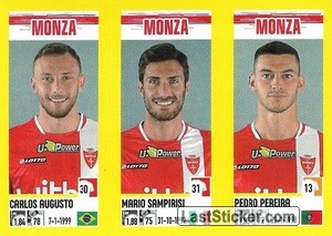 Sticker Carlos Augusto / Mario Sampirisi / Pedro Pereira - Calciatori 2021-2022 - Panini