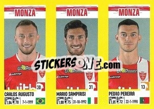 Cromo Carlos Augusto / Mario Sampirisi / Pedro Pereira - Calciatori 2021-2022 - Panini