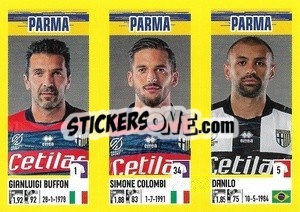 Sticker Gianluigi Buffon / Simone Colombi / Danilo