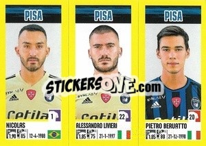 Sticker Nicolas / Alessandro Livieri / Pietro Beruatto