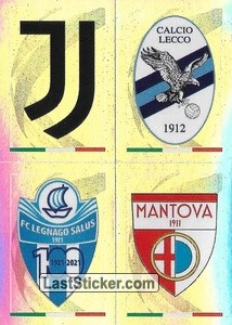 Figurina Juventus U23 / Lecco / Legnago / Mantova