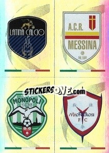 Sticker Latina / Messina ACR / Monopoli / Monterosi