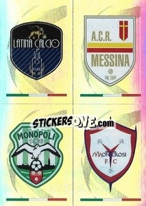 Sticker Latina / Messina Acr / Monopoli / Monterosi